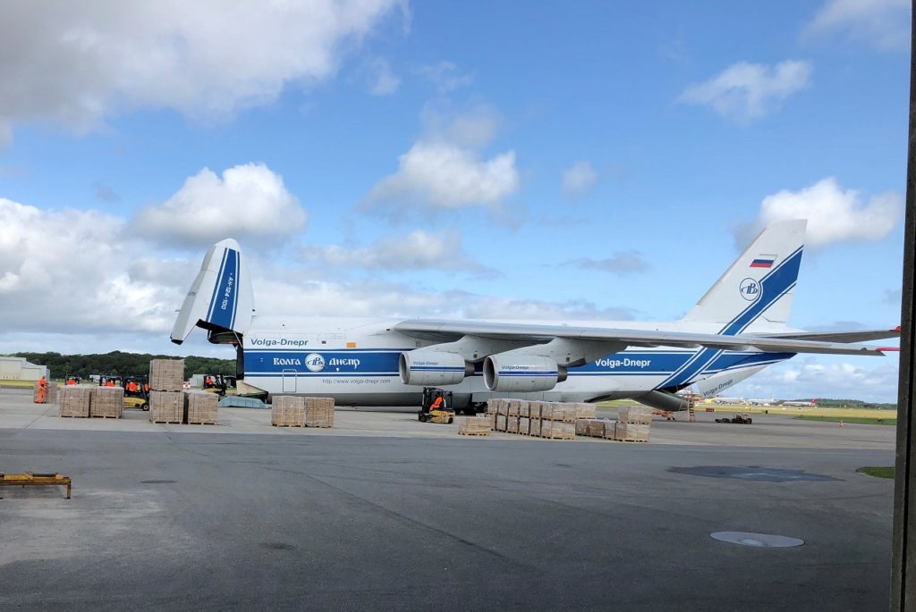  Antonov 124 - Fraktfly - Billund lufthavn 