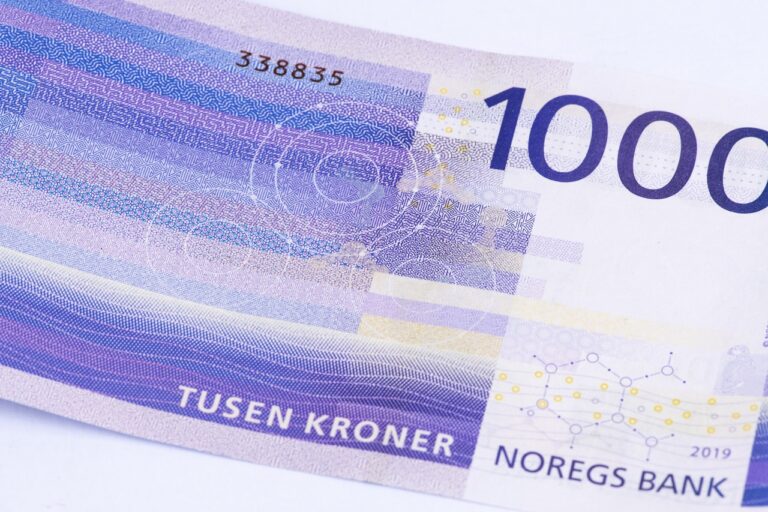 1000 kroner - seddel - lapp - Edvard Munch - Norges Bank - 2020