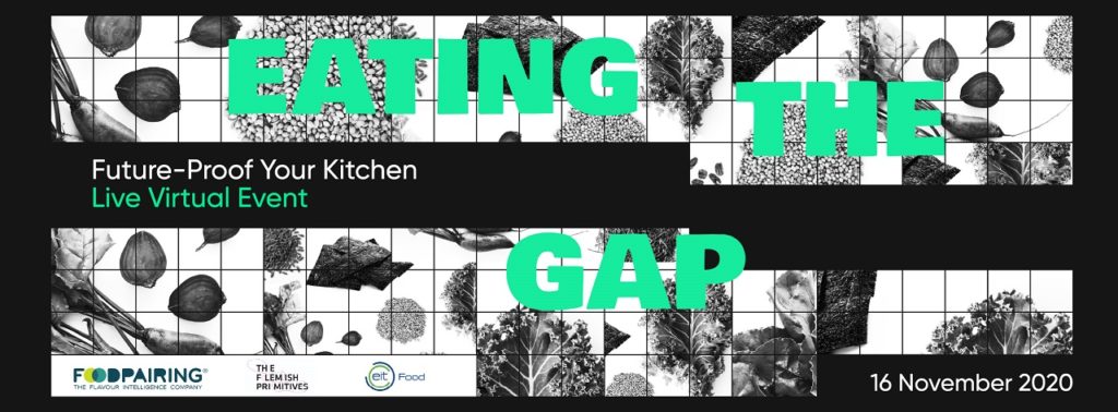 Banner - Eating the Gap - Matsinn - virtuell konferanse - mandag 16. november 2020
