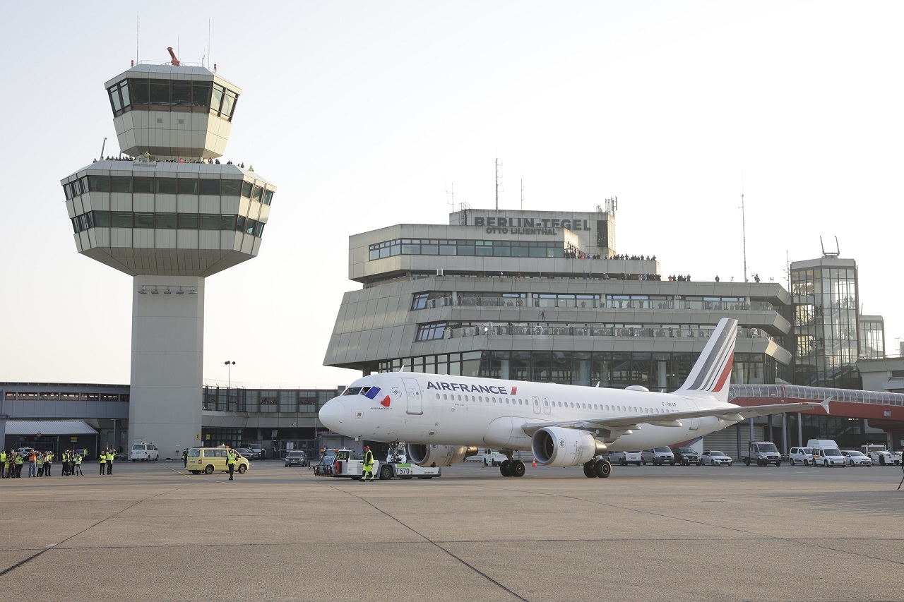 Air France - Siste avgang - TXL - Berlin Tegel - 8. november 2020