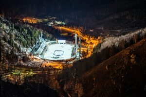 Medeo - Skøytebane - Almaty - Alma Ata - Kasakhstan