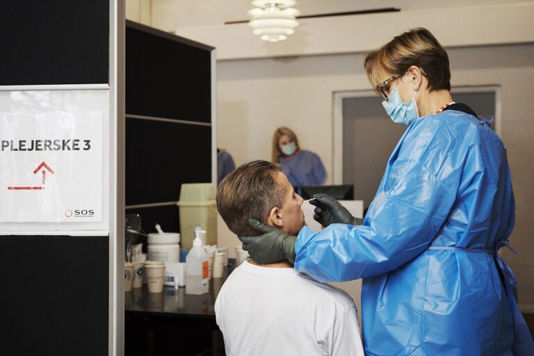 Coronatest - SAS International - Billund Lufthavn