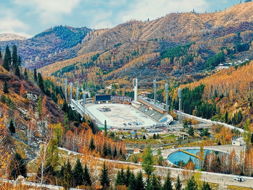 Medeo - Skøytebane - Almaty - Alma Ata - Kasakhstan