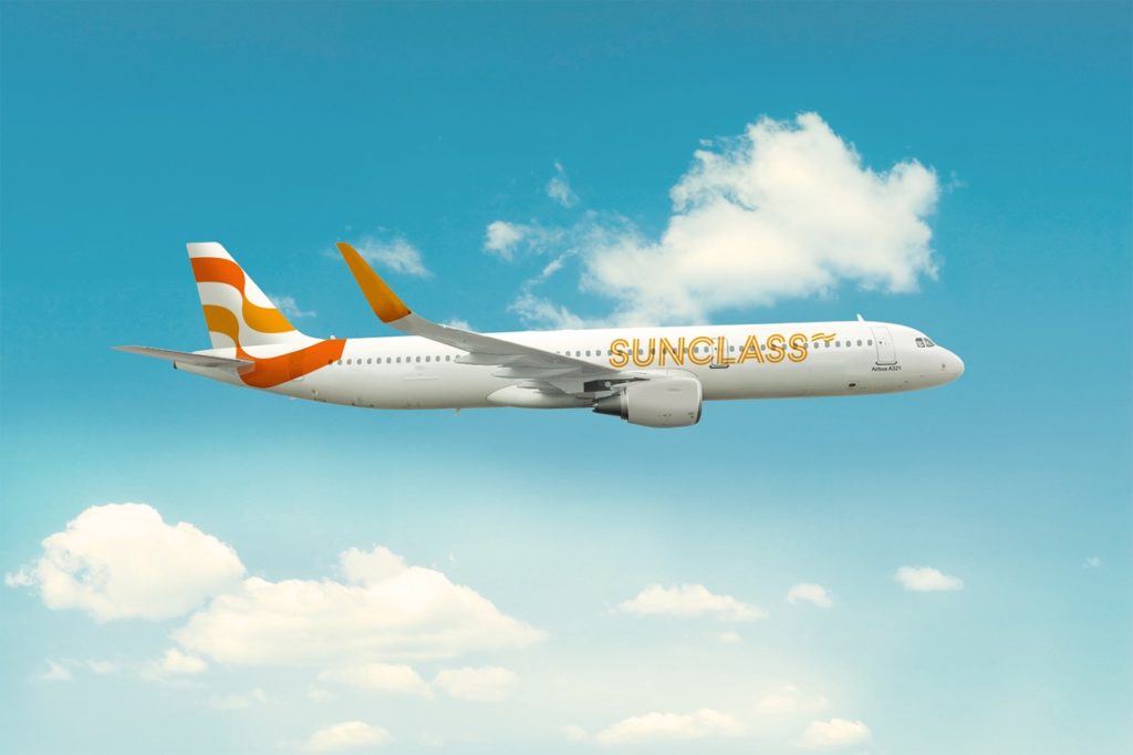 SunClass Airlines - Airbus A 321 - Ny Livery - desember 2020