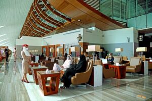 Emirates Business Class Lounge - 2020