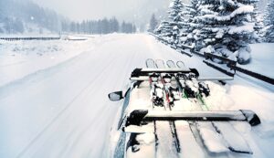 Ski - Skistativ - Biltal - Personbil - Vinterføre - NAF