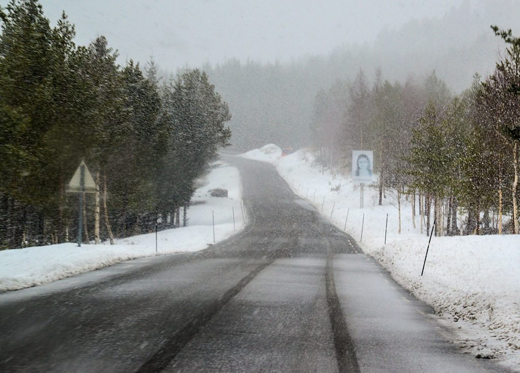 Vintervei - Norge - Snø - glatt - Vegvesenet