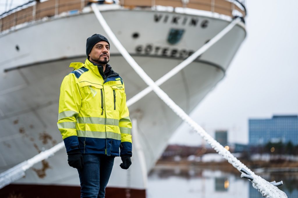 Siman Jasim - prosjektleder - Barken Viking - Gøteborg - 2021