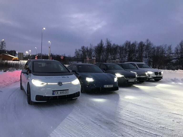Elbiltest - Nord-Norge - Vinteren 2021 - Norsk elbilforening