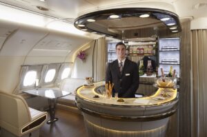 Emirates - Ny A380 Onboard Lounge - 2021