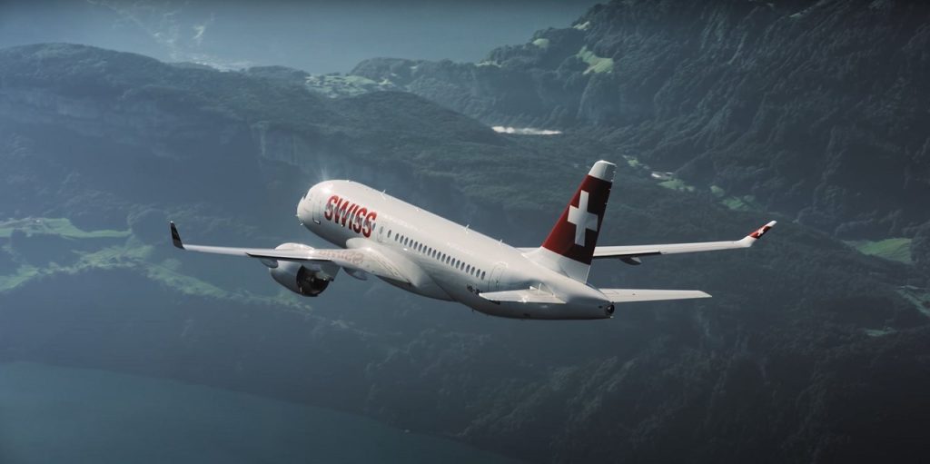 Swiss - Airbus A 220 - ex Bombardier CS