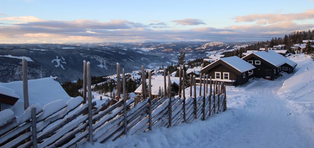 Hyttegrend - Vinter - Vinterferie - Norge