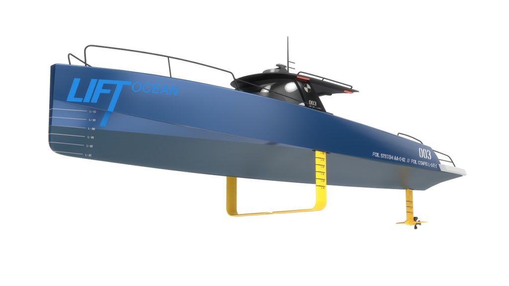 Lift Ocean -Hurtigbåt - Hydrofoilteknologi - Norsk teknologiutvikling