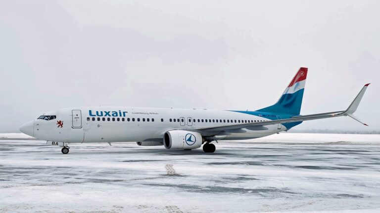Luxair - Boeing 737 - Scandinavian Mountains Airport