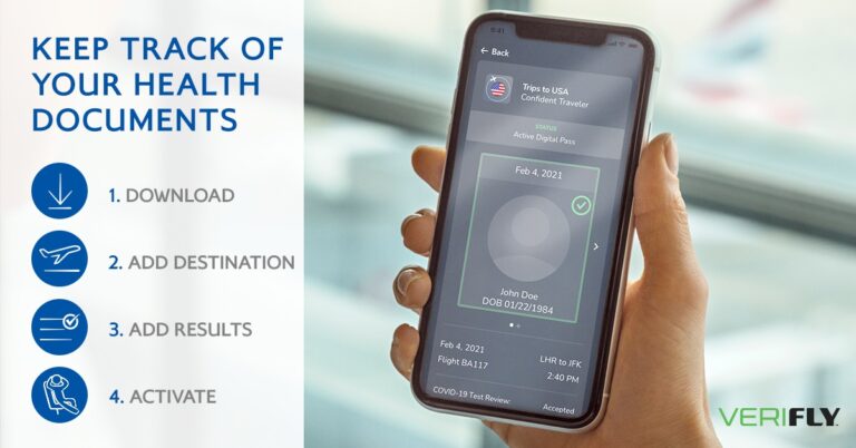 Verifly and BA - Helseapp - flypassasjerer - British Airways