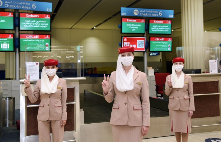 Innsjekk - Emirates Airline - Dubai Airport