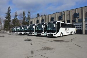 H.M.K. - H.M. Kristiansens automobilbyrå- Turbusser - MAN - Lion`s Coach