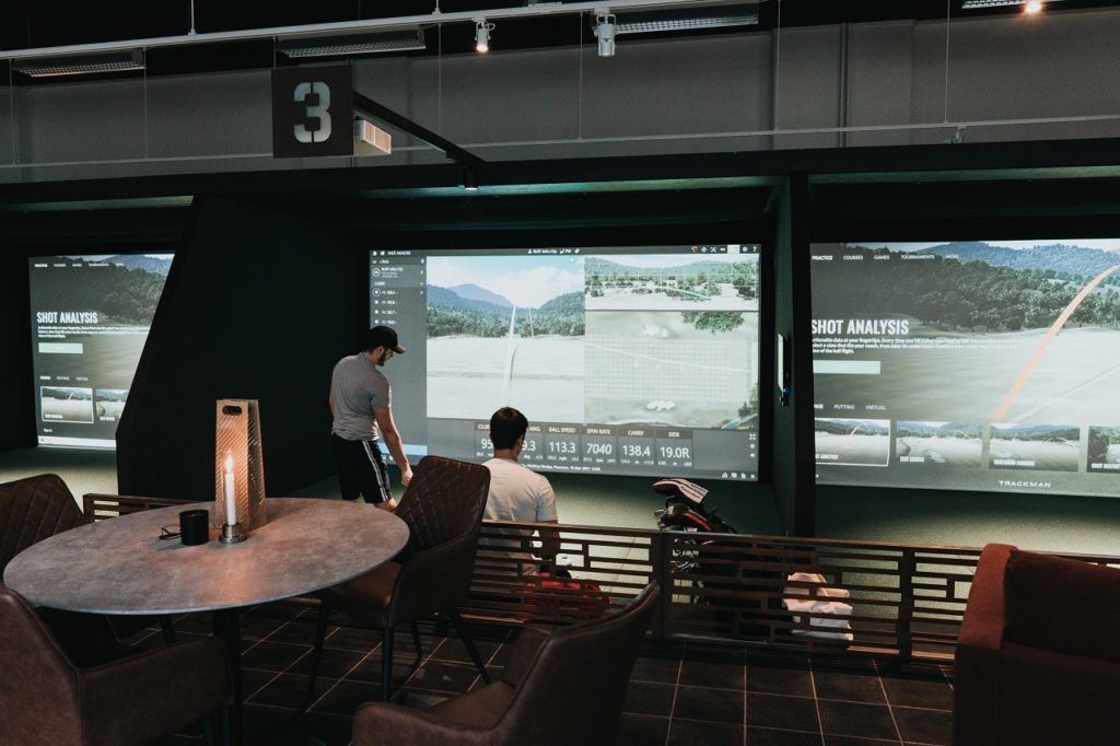 RUFF Indoor Golf Simulatorer - Scandic Infra CIty - Stockholm - Sverige