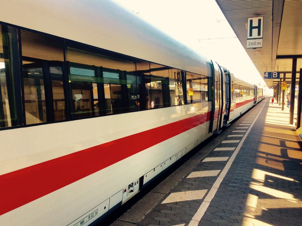 DB - Deutsche Bahn - ICE- hurtigtog - Tysk Turist Information