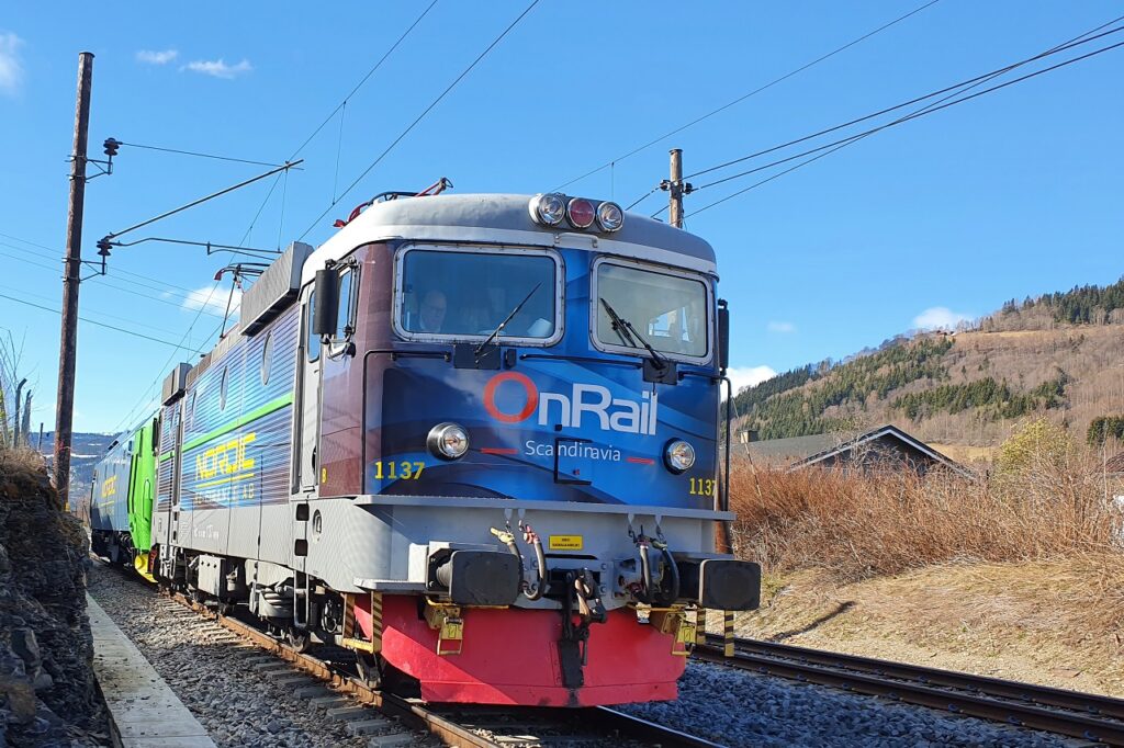 Onrail - Godstog - Fåberg - Dovrebanen