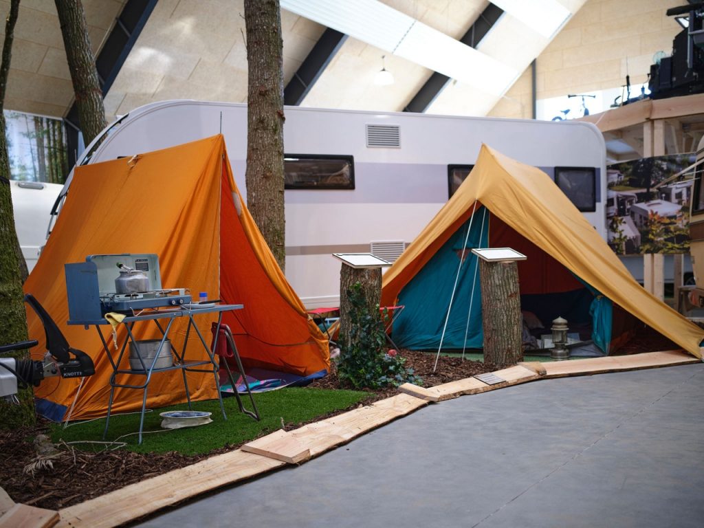 Campingmuseum - Egeskov Slot - Fyn - Danmark