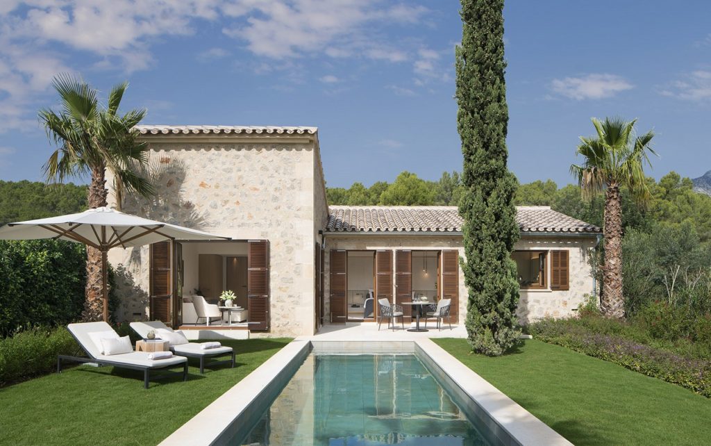 Privat pool - Castell Son Claret - Village - Boutiquehotell - Mallorca, Spania