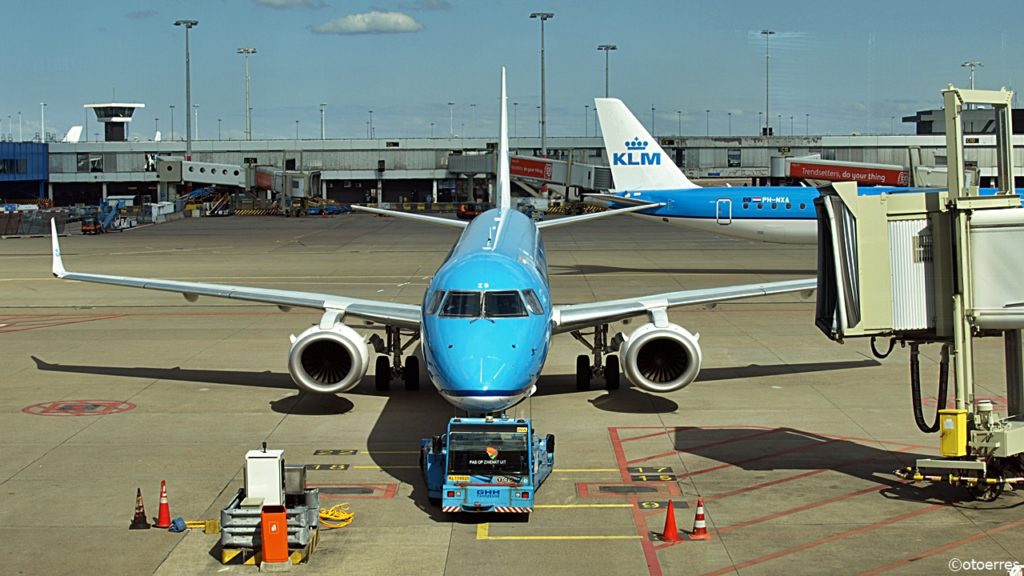 KLM-fly - Schiphol - Amsterdam