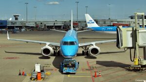KLM-fly - Schiphol - Amsterdam