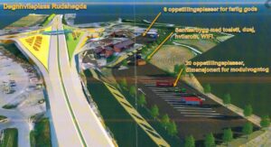 Døgnhvileplass - Rudshøgda -E6- Nye Veier