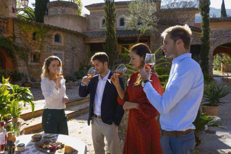 Bildestrøm -Vingårder - Gastronomi - Mallorca - Balearene - Spania