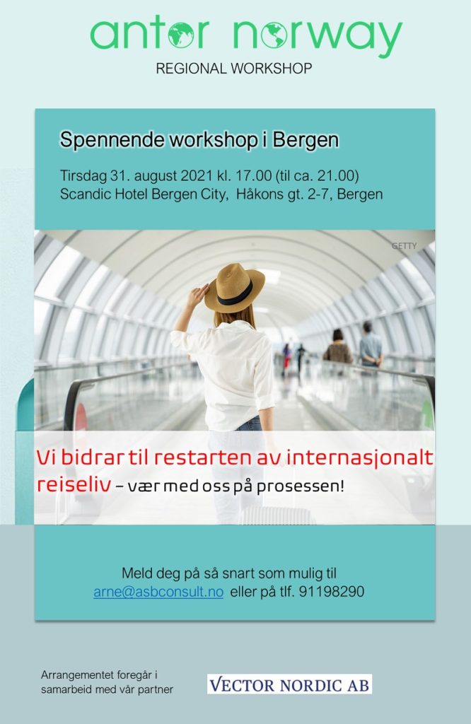 ANTOR -regional workshop - Bergen - 2021