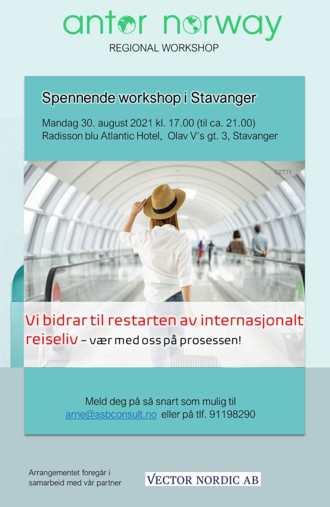 ANTOR -regional workshop - Stavanger 2021