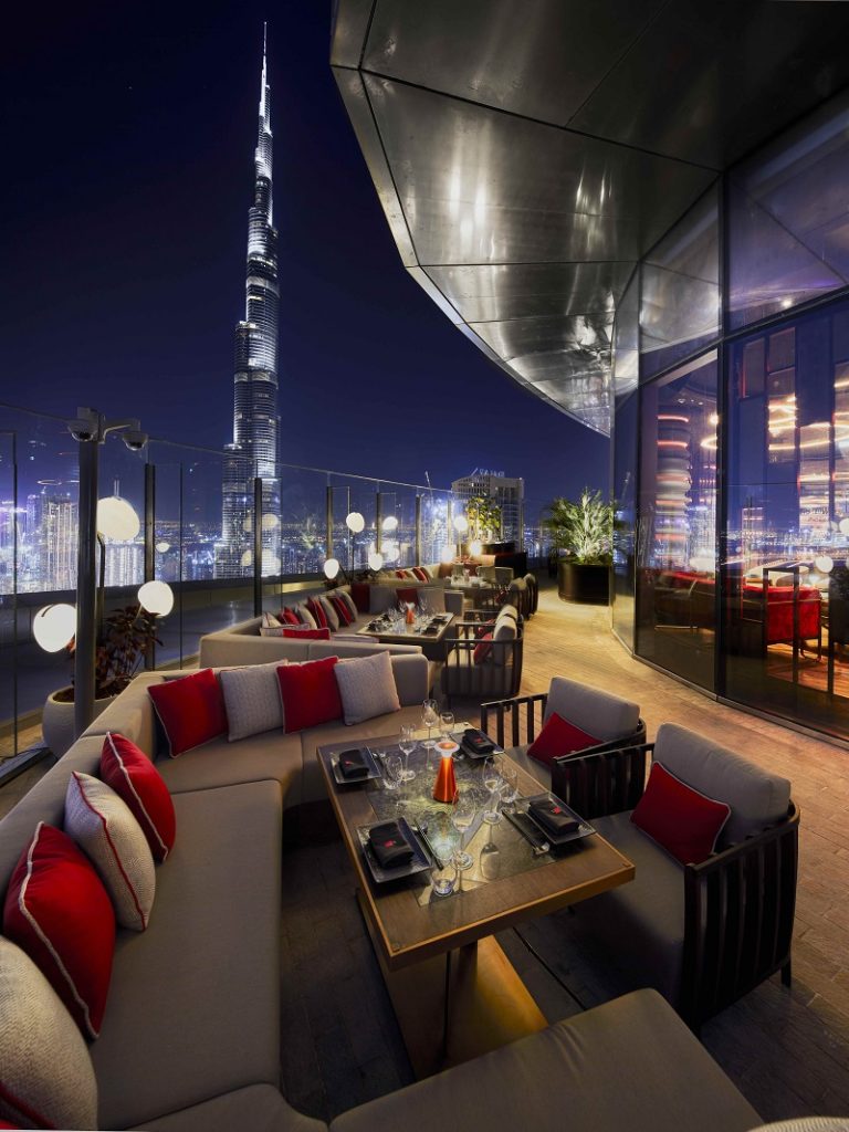 Ce La Vie Club Lounge - Restaurant - Hotell Adress Sky View - Dubai Downtown