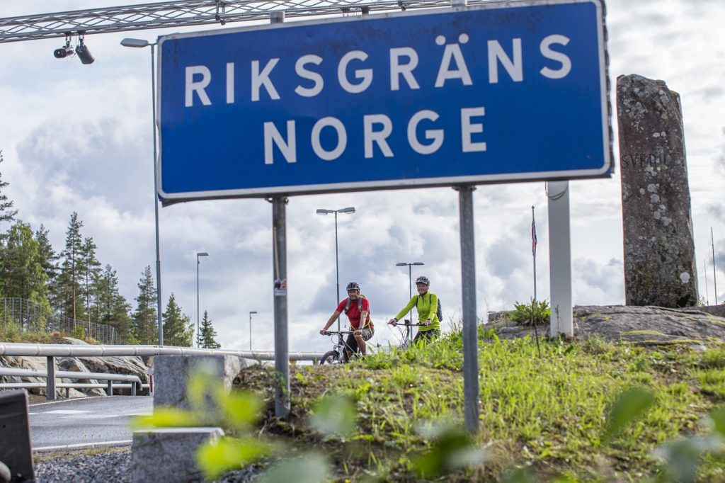 Unionsleden - Sykkelrute - Grenselandet Norge og Sverige - juni - 2021