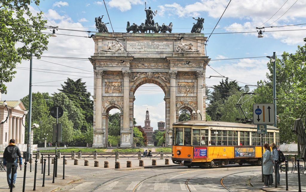 Arco della pace - Triumfbue - Milano - Italia
