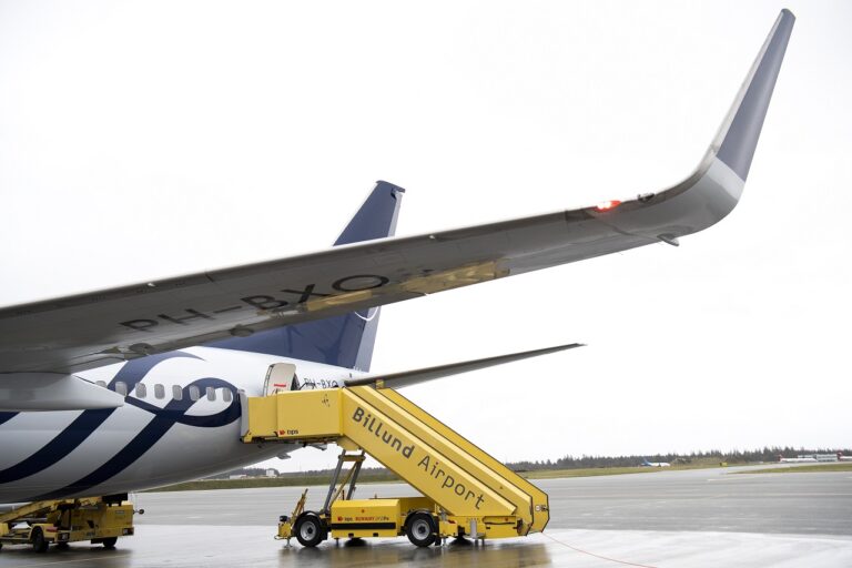 KLM- Boeing 737 - Skyteam livery - Billund Airport - 2021
