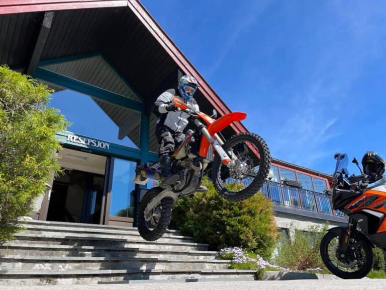 Pål Anders Ullevålseter - Motorsykkel - Filmopptak - Straand Hotel - Telemark