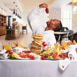 Hotels.com - Buffèt - Pannekaker - Stabel
