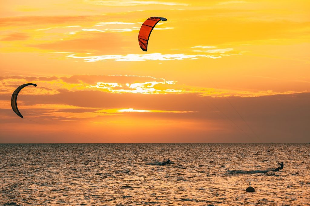 Kitesurfing - Kite Beach - Dubai - De Forente Arabiske Emirater - UAE