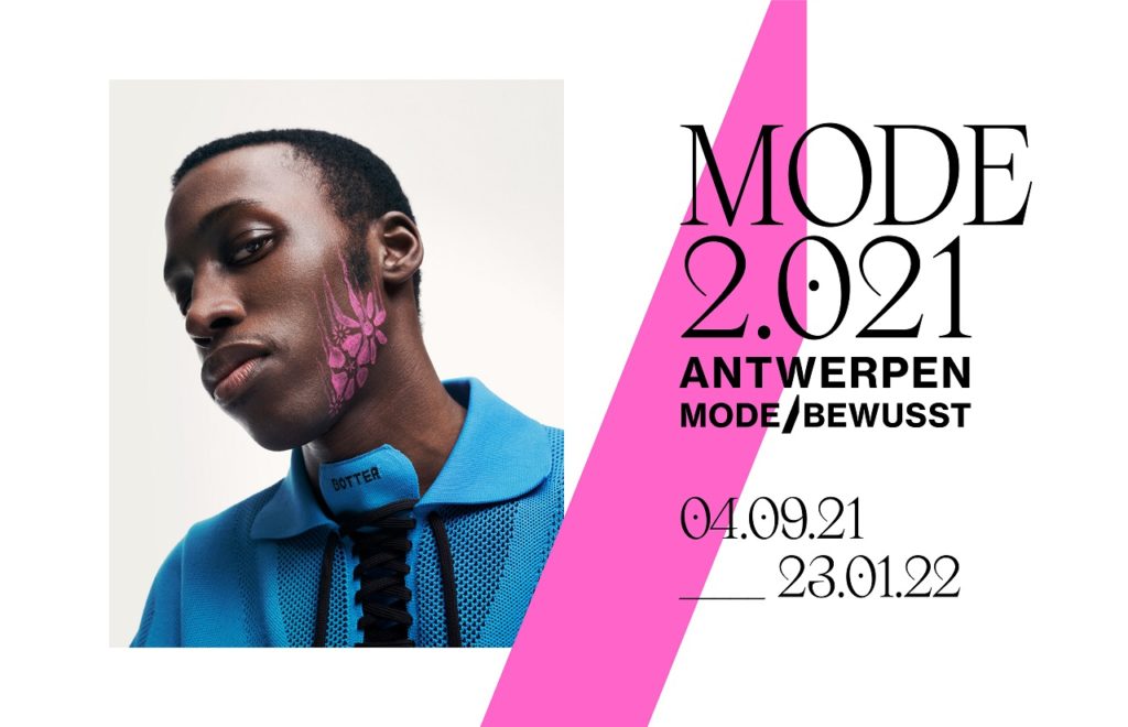 Utstillingsplakat - Fashion 2021 - MoMu - motemuseum - Antwerpen - Flandern - Belgia