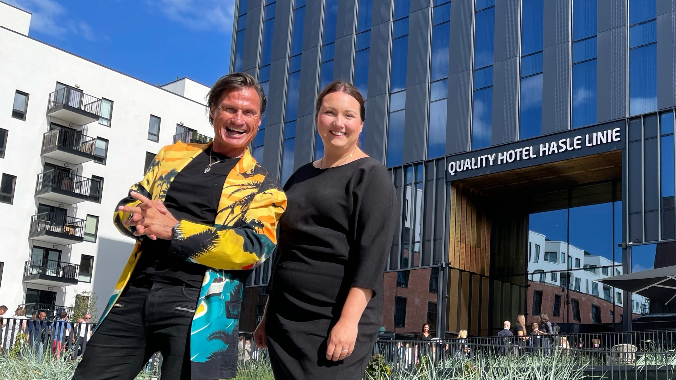 Petter A. Stordalen - Sara Jensen - Quality Hotel Hasle Linie - 2021