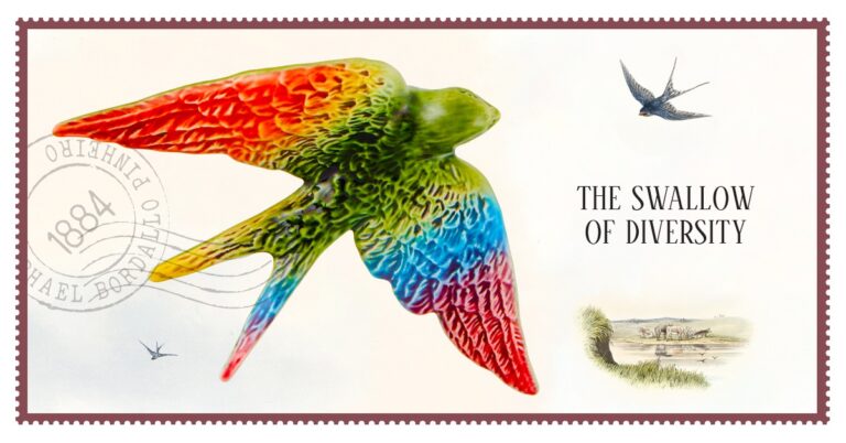 Swallow of Diversity - Svale - Keramikk - Bordallo Pinheiro - Visit Portugal