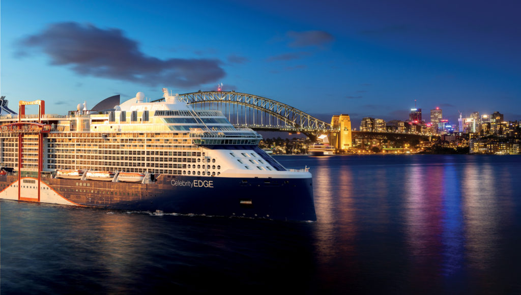 Celebrity Egde - Cruiseskip - Sydney - Royal Caribbean