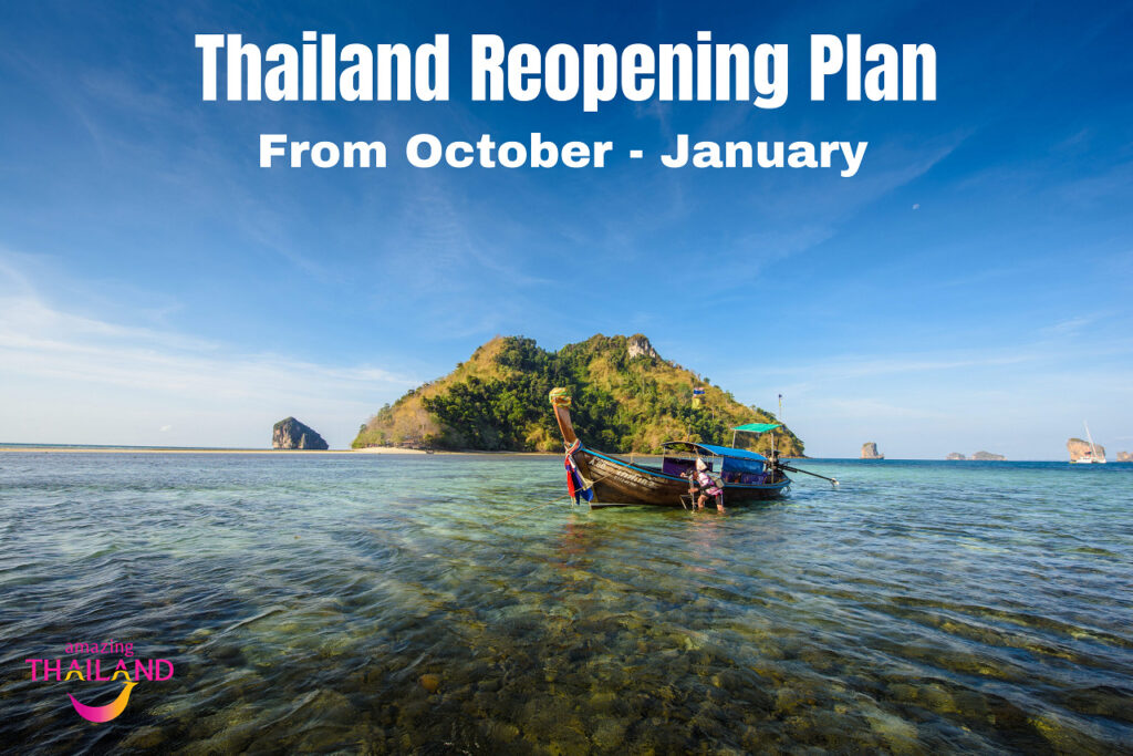 Thailand - Reopeningplan - gjenåpningsplan - Pandemi - Illustrasjon