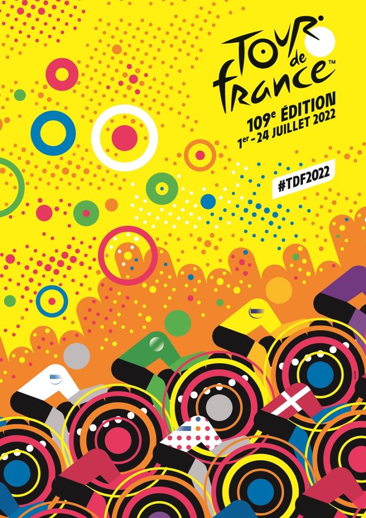 Offisiell plakat - Tour de France 2022