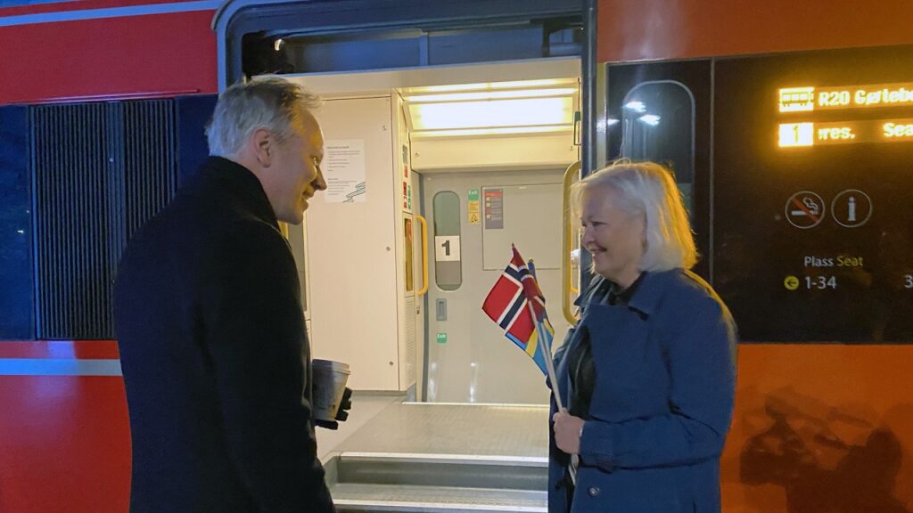 Jon-Ivar Nyfård - Statsråd - Gro Bakstad - Konsernsjef - Vy