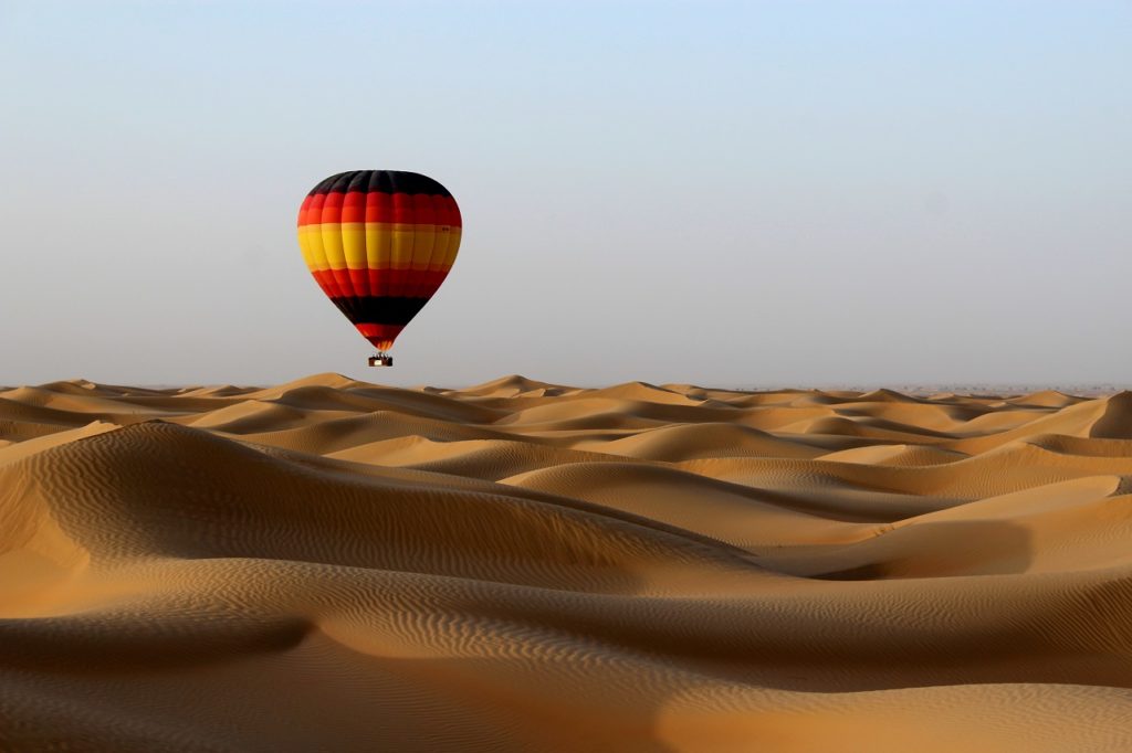 Varmluftsballong - Ørken - Dubai