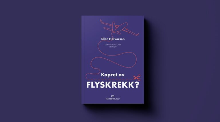 Kapret av flyskrekk ? - Bokutgivelse - Fagbokforlaget- 2021