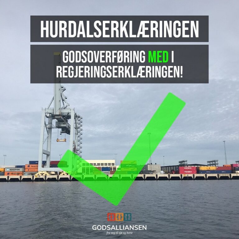 Plakat - Godsalliansen - Hurdalserklæringen - 2021