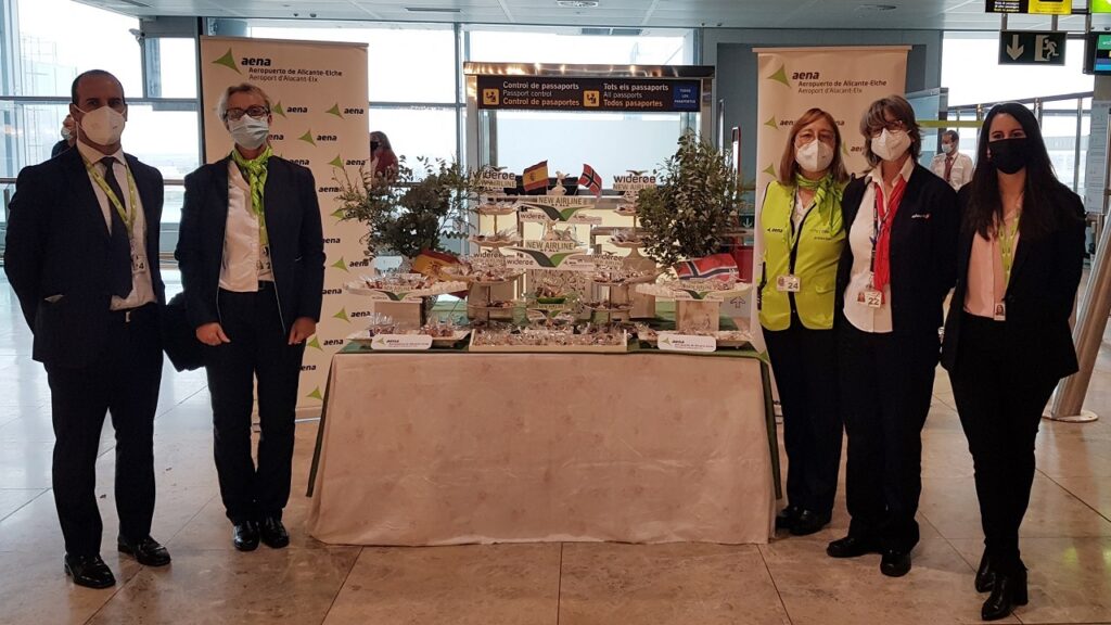 Widerøe - Bergen - Alicante - Åpning - Alicante airport